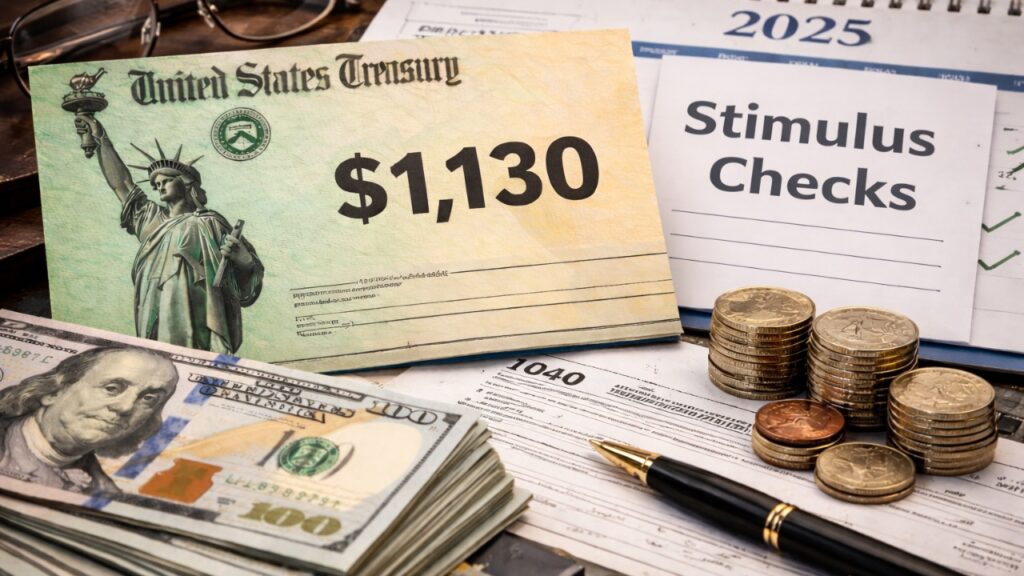 $1130 Stimulus Checks in 2025 Explained, Who Qualifies, Payment Dates, and IRS Updates